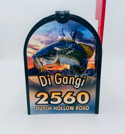 Bass Fish Mailbox is a wonderful Gift for your Grandparents