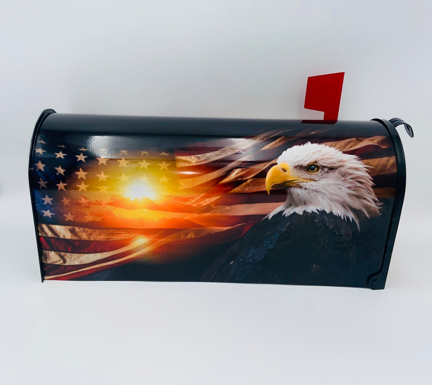 Stars and Stripes Custom Mailbox Independence Day Gift