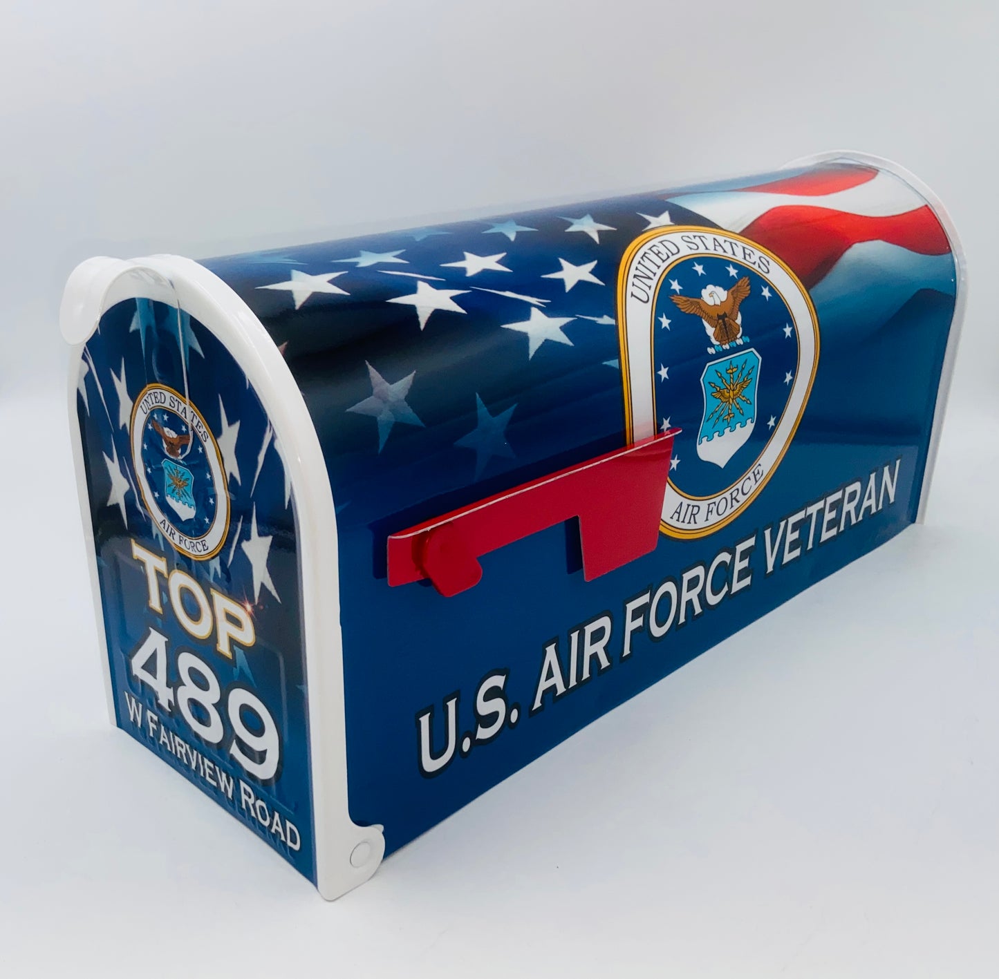 Air Force Customized Mailbox, Gift for him, Gift for Pilot