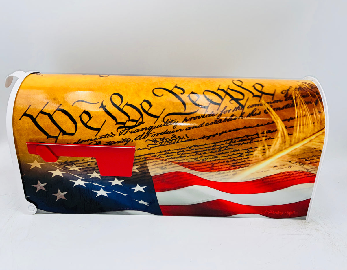 We the People Custom Mailbox | Patriotic Gift