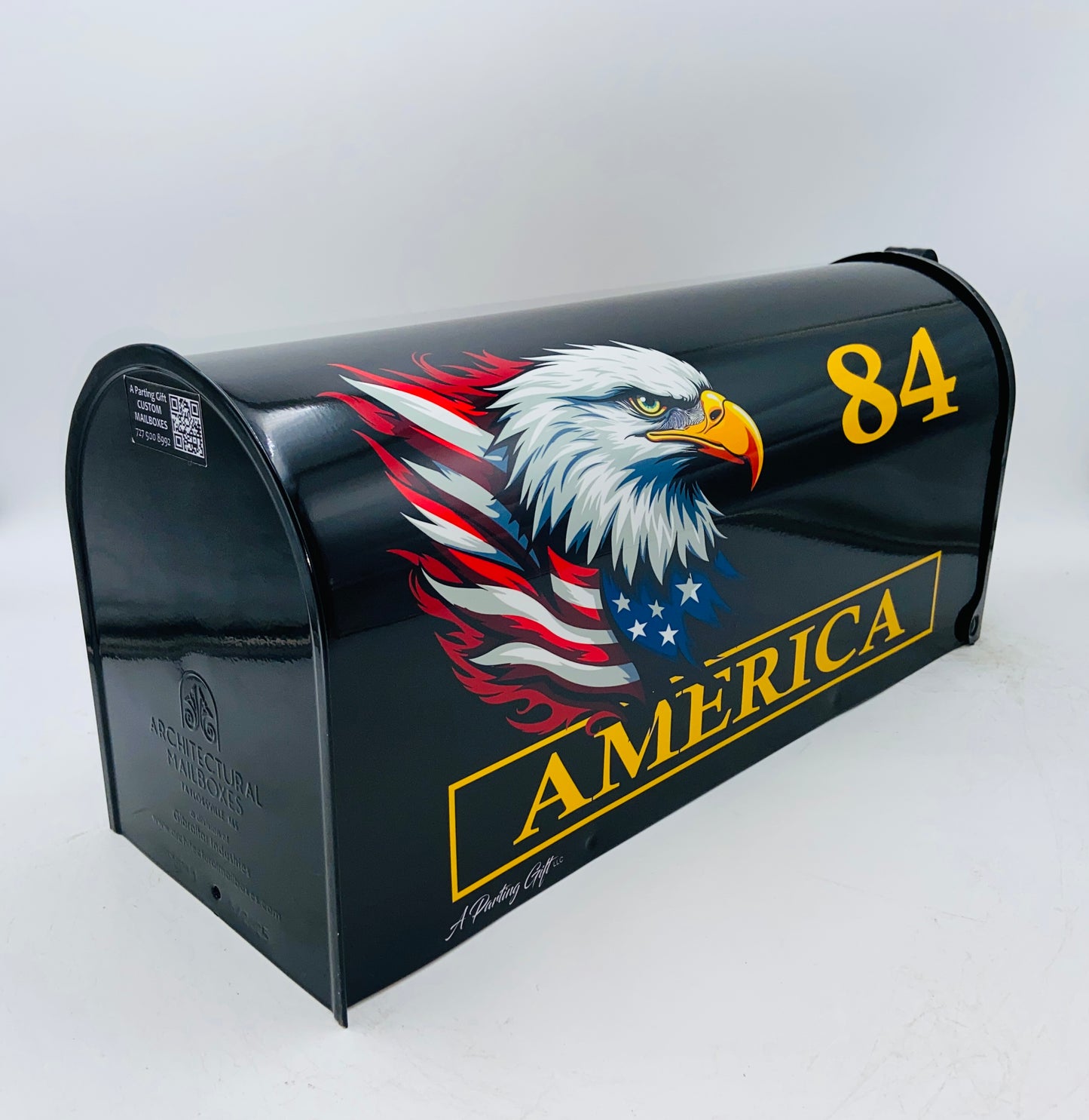 Patriotic American Custom Mailbox Christmas Day Gifts