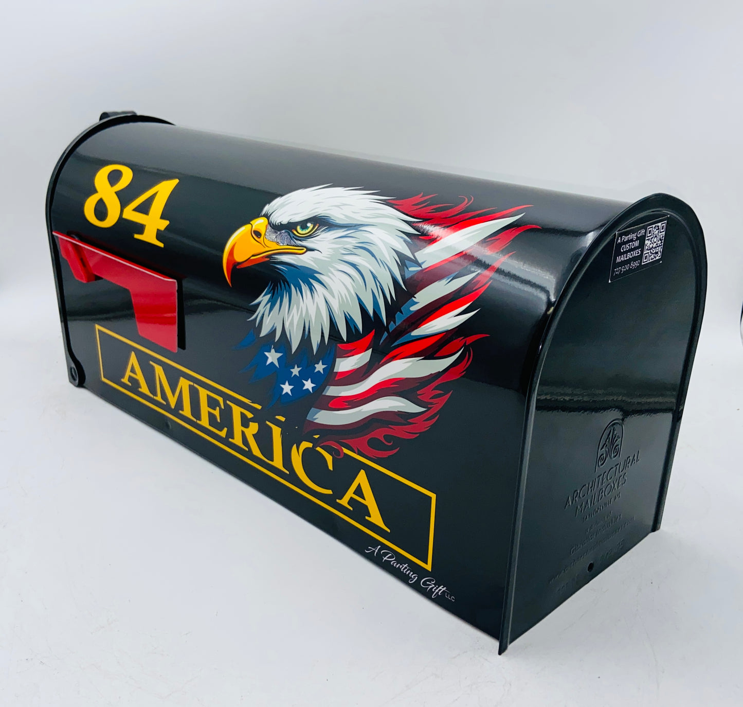 Patriotic American Custom Mailbox Christmas Day Gifts