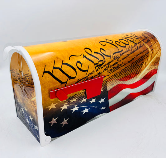 We the People Custom Mailbox | Patriotic Gift