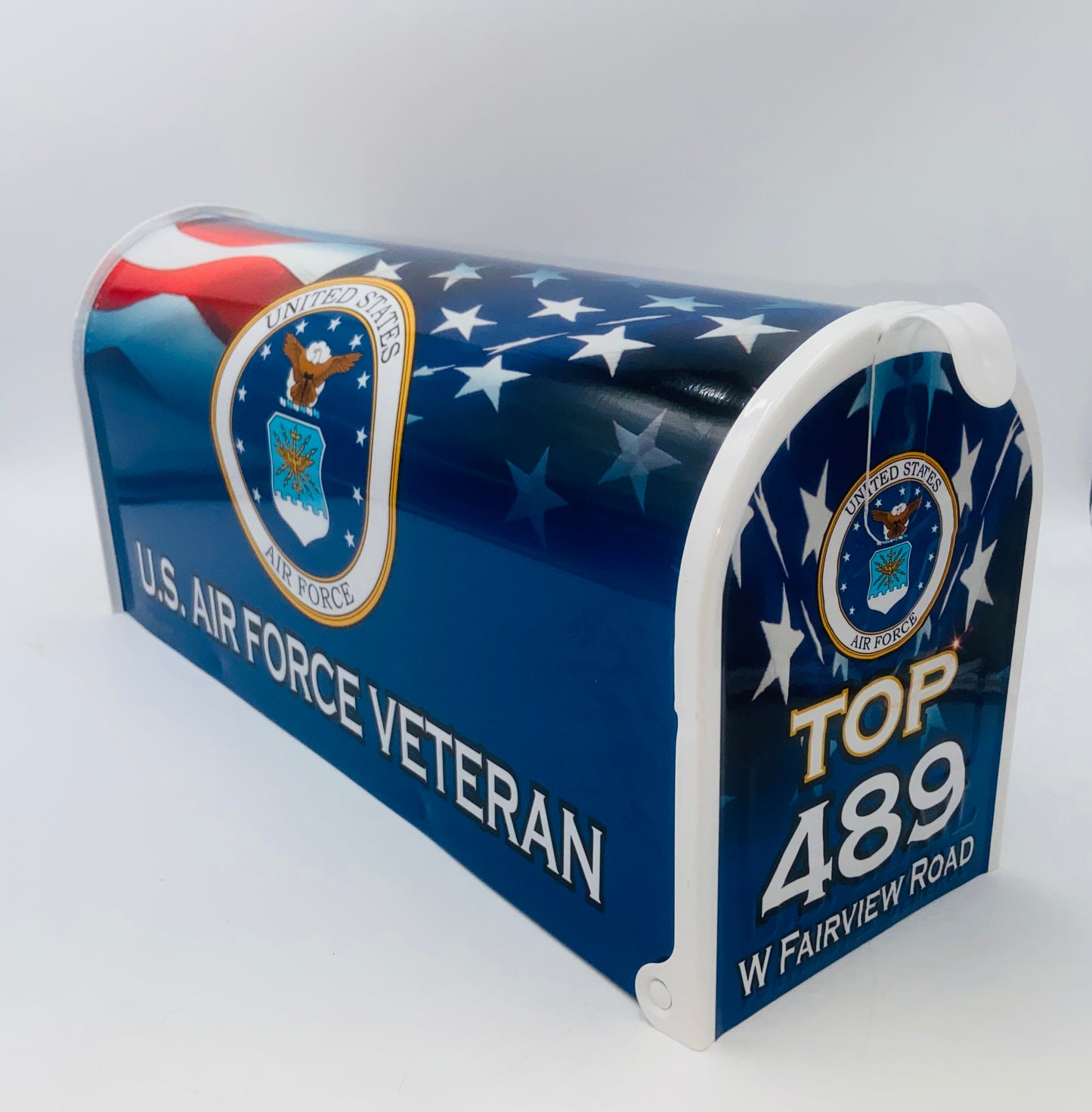 Air Force Customized Mailbox, Gift for him, Gift for Pilot