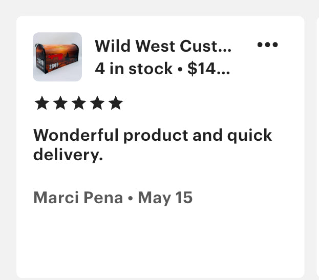 Wild west custom farm mailbox, gift for dad, gift for mom