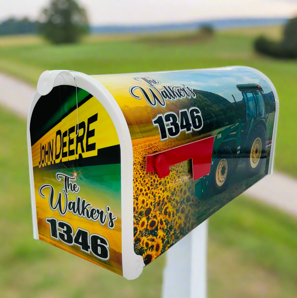 Farm Tractor Mailbox, New mailbox for the farm – Custom Mailboxes by A ...