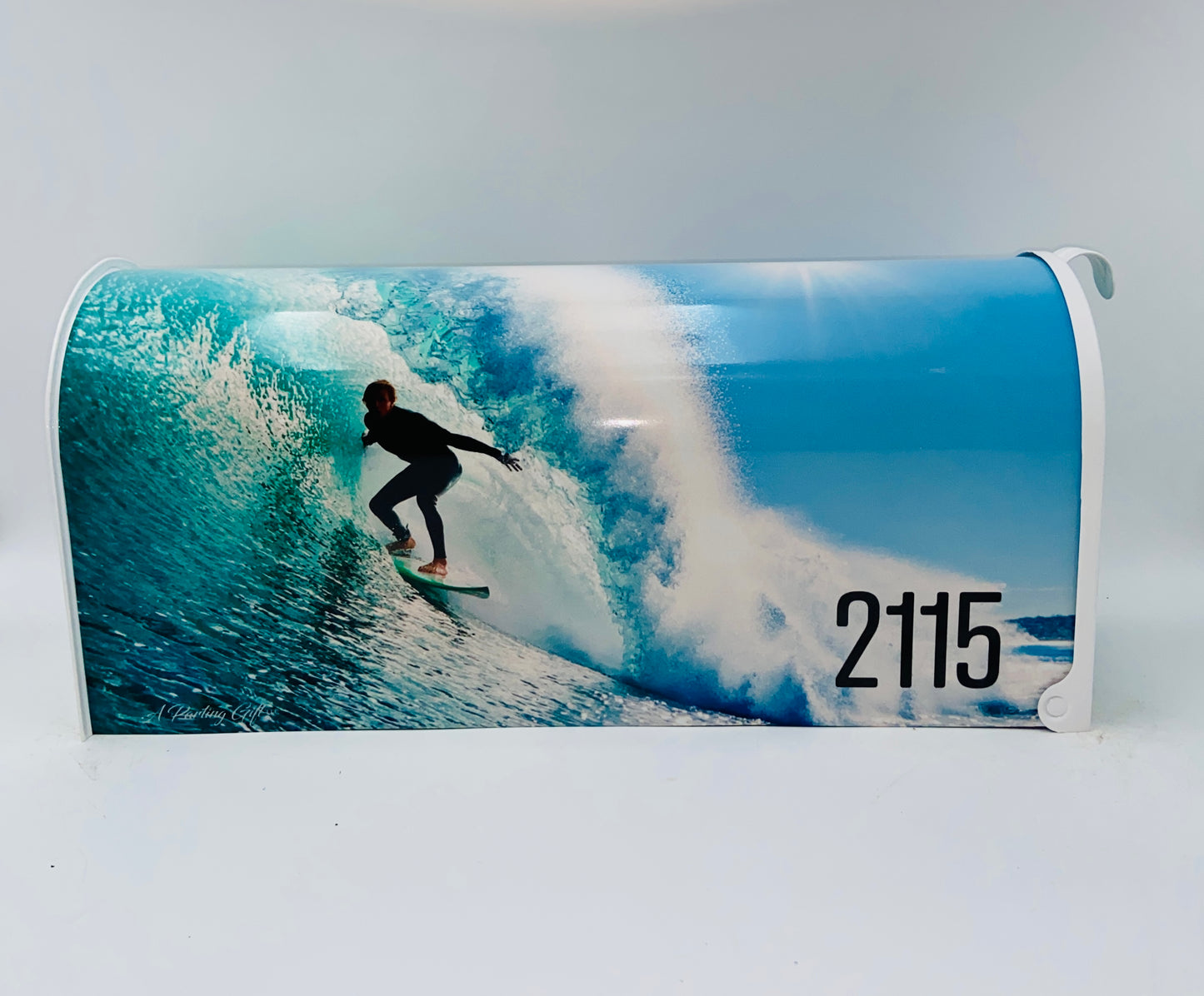 Surfing Custom Mailbox, Beach Decor Freedom Gift