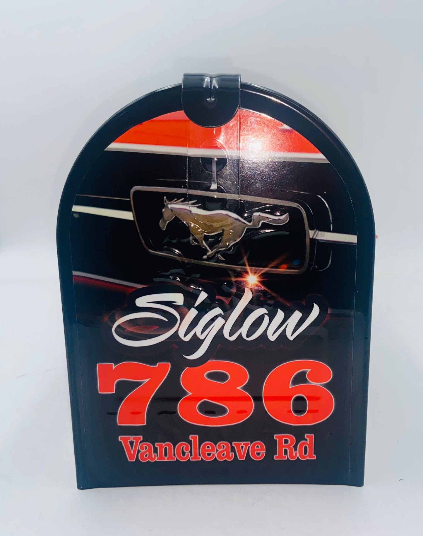 Auto Shop Mailbox, Mailbox for Dad, Classic car gift for Mom, American classic