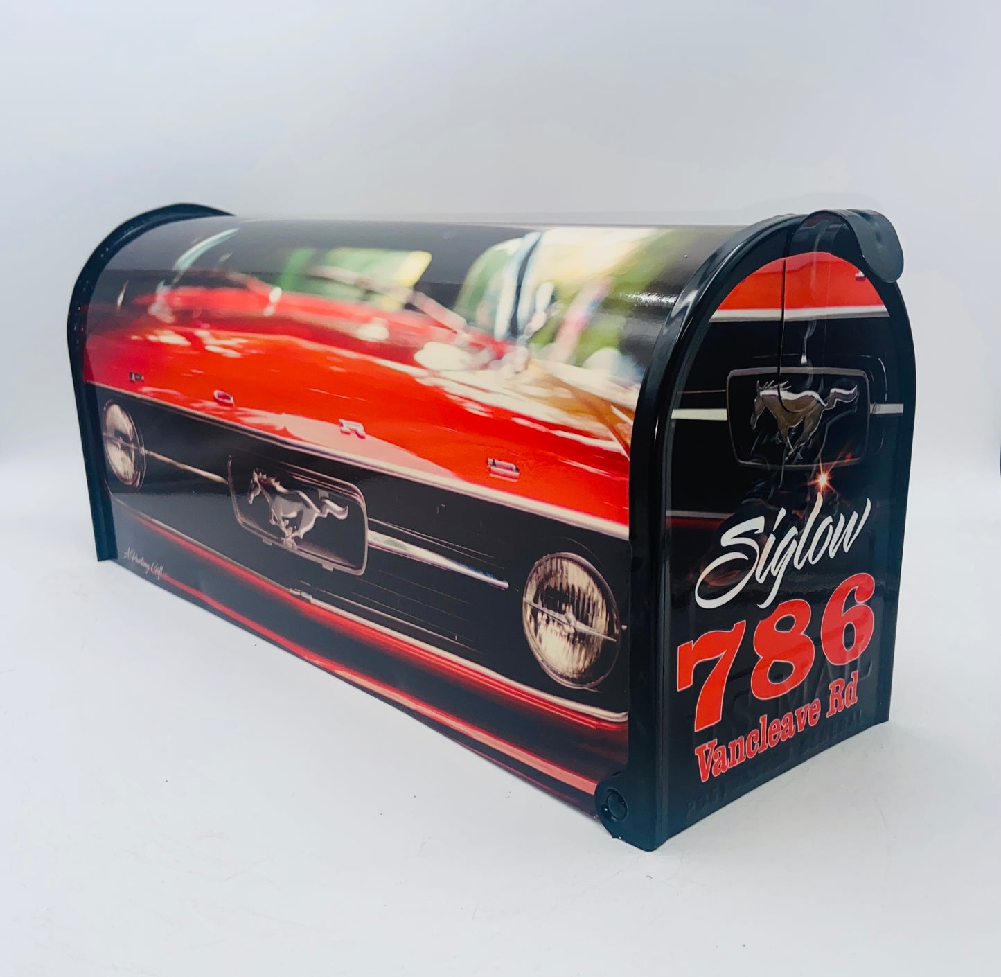 Auto Shop Mailbox, Mailbox for Dad, Classic car gift for Mom, American classic