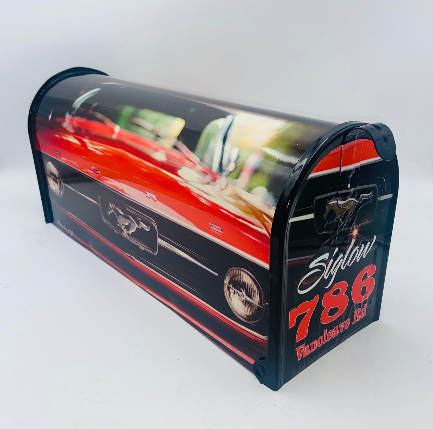 Auto Shop Mailbox, Mailbox for Dad, Classic car gift for Mom, American classic