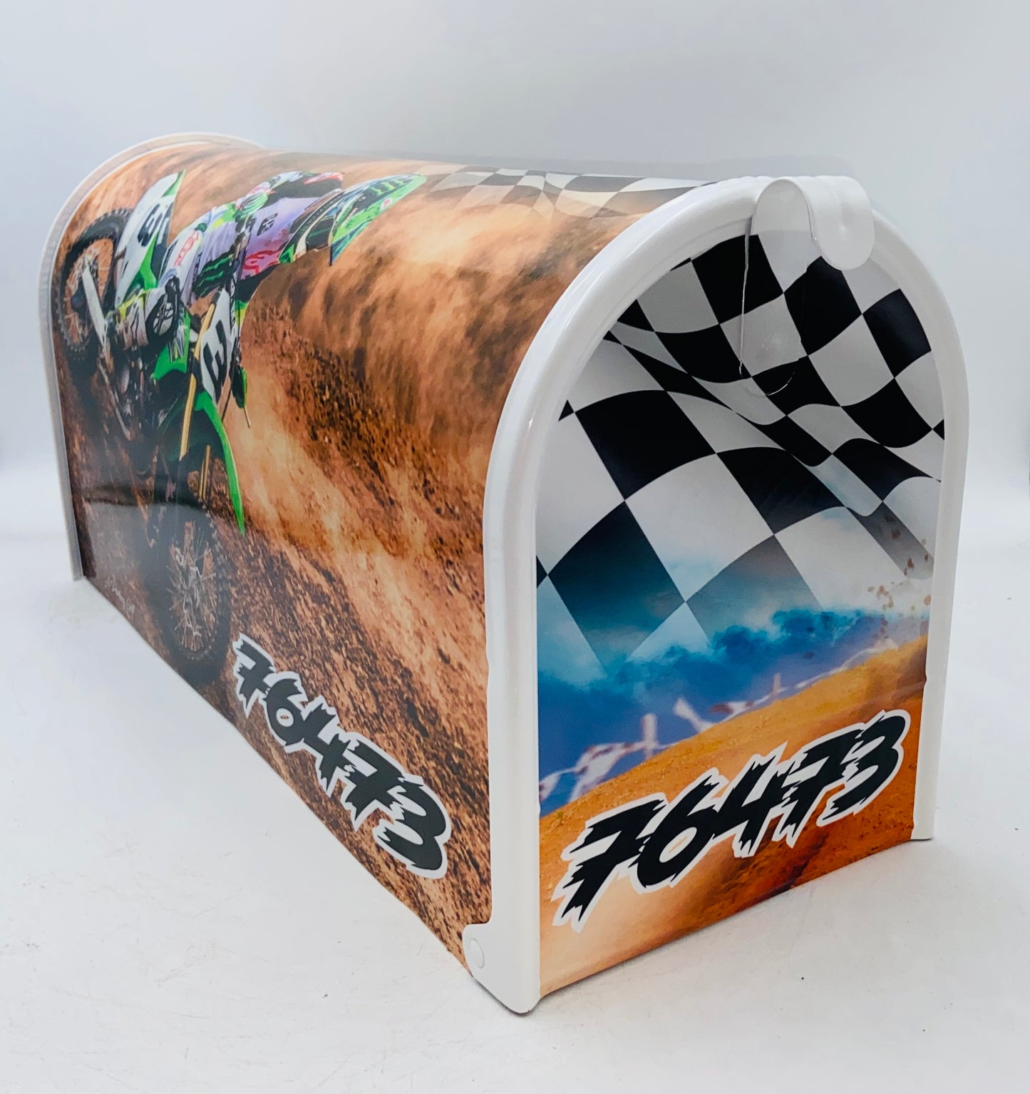 Custom Dirt Bike Mailbox: Add excitement to your curb appeal