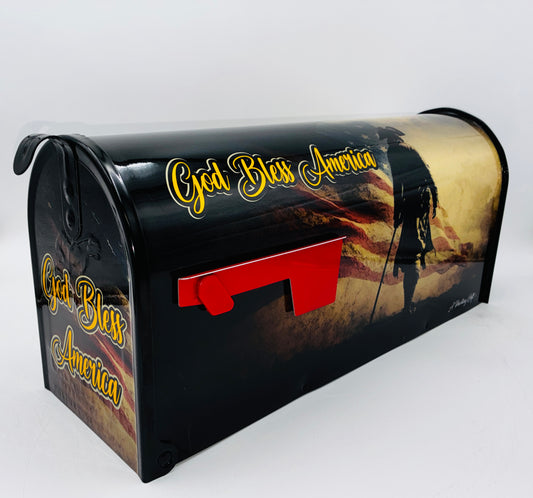 George Washington Custom Mailbox; father's day Gift Idea