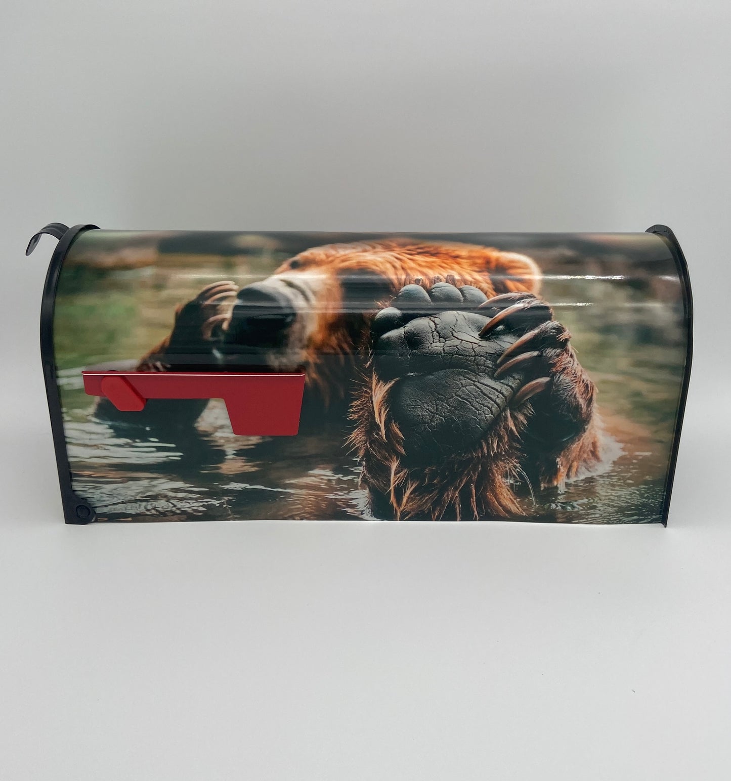 Grizzly Bear custom mailbox, Farmhouse gift for any occasion