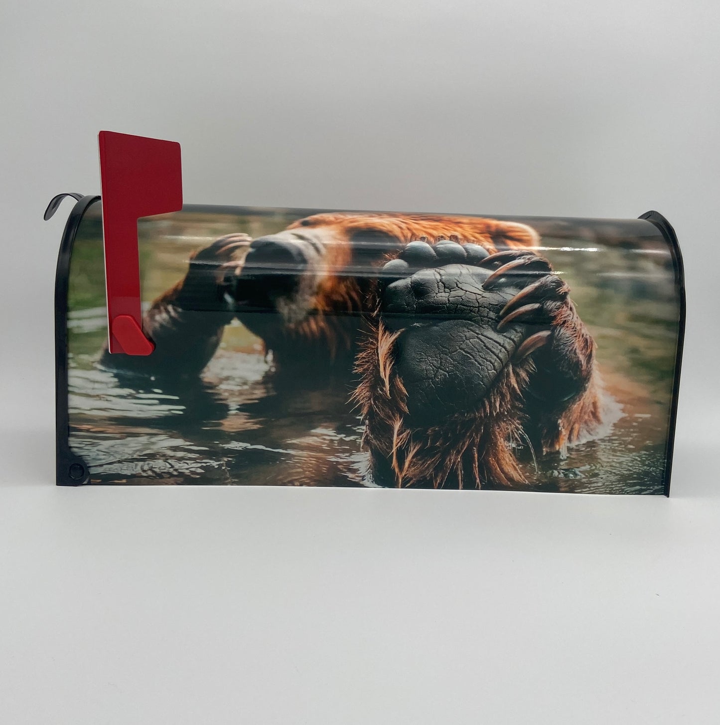 Grizzly Bear custom mailbox, Farmhouse gift for any occasion