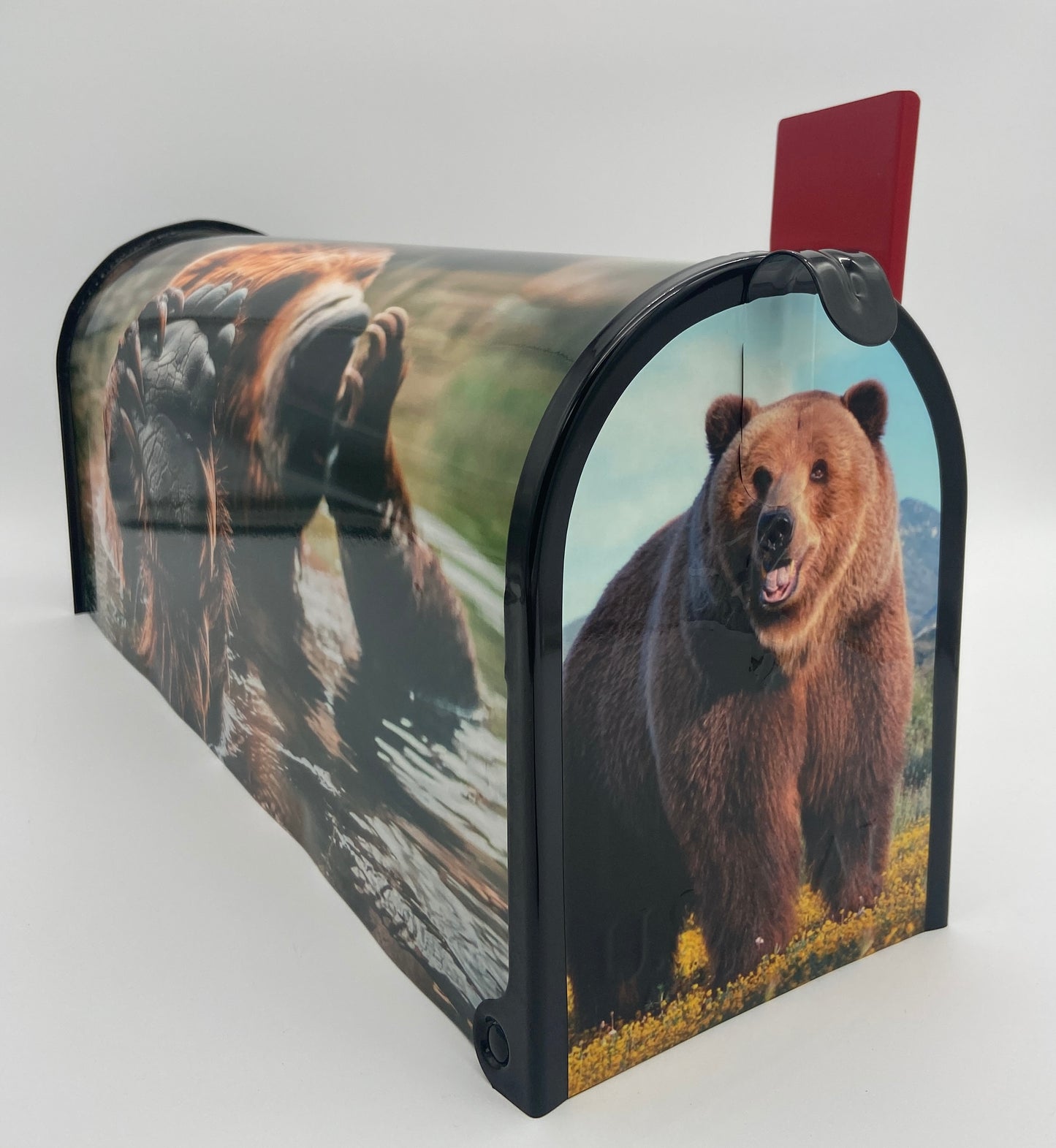 Grizzly Bear custom mailbox, Farmhouse gift for any occasion