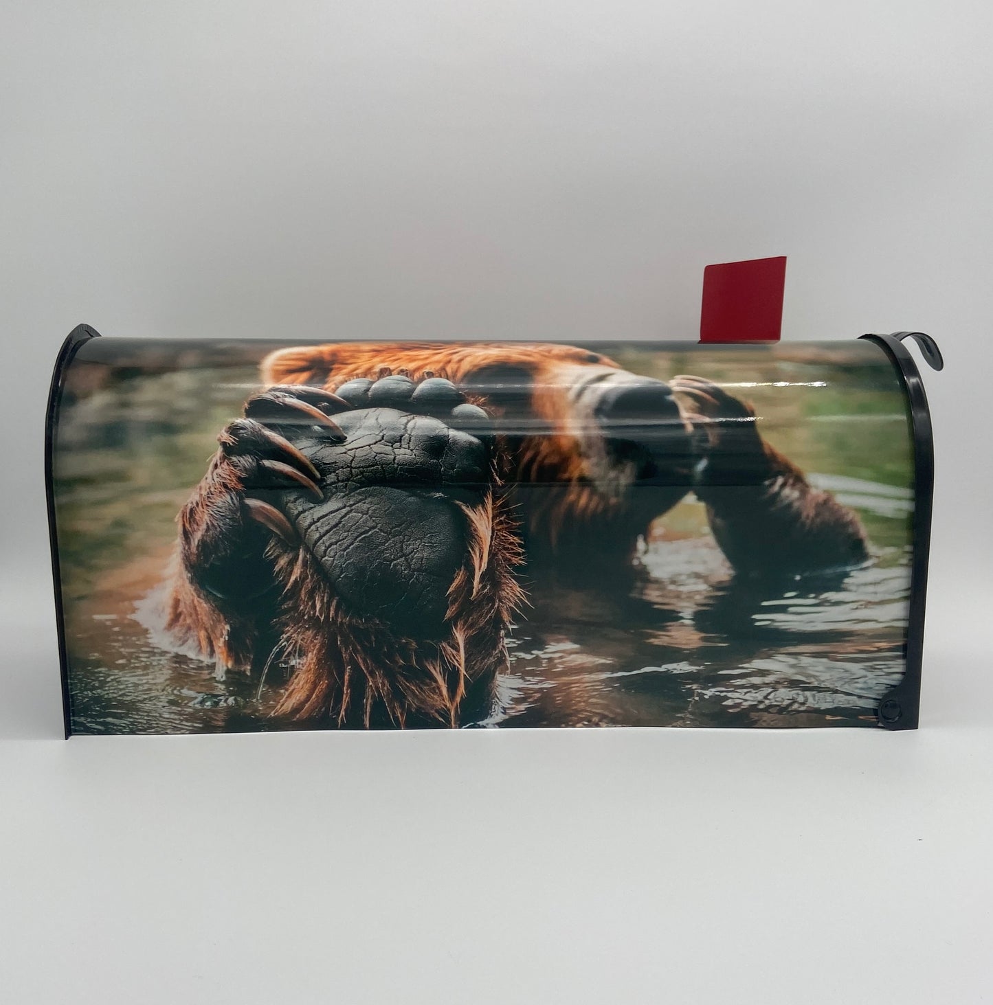 Grizzly Bear custom mailbox, Farmhouse gift for any occasion