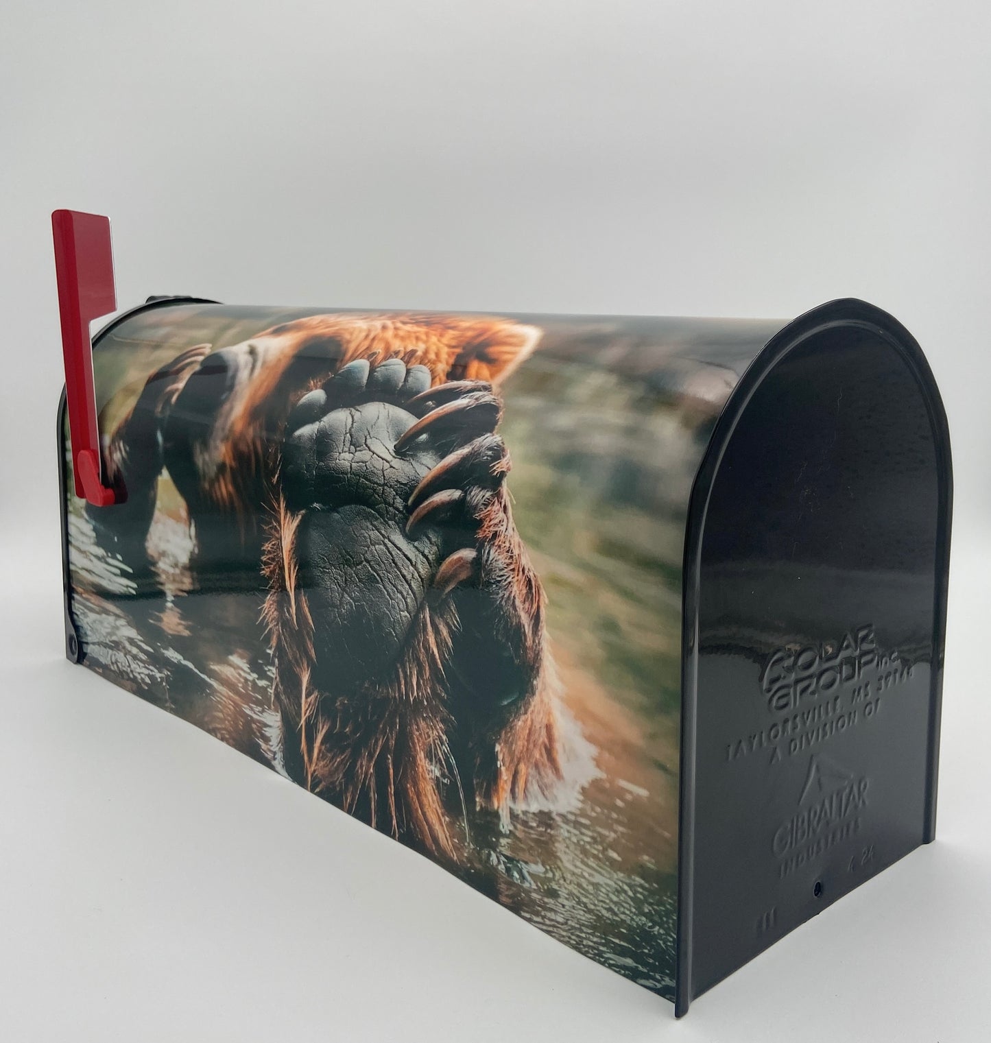 Grizzly Bear custom mailbox, Farmhouse gift for any occasion