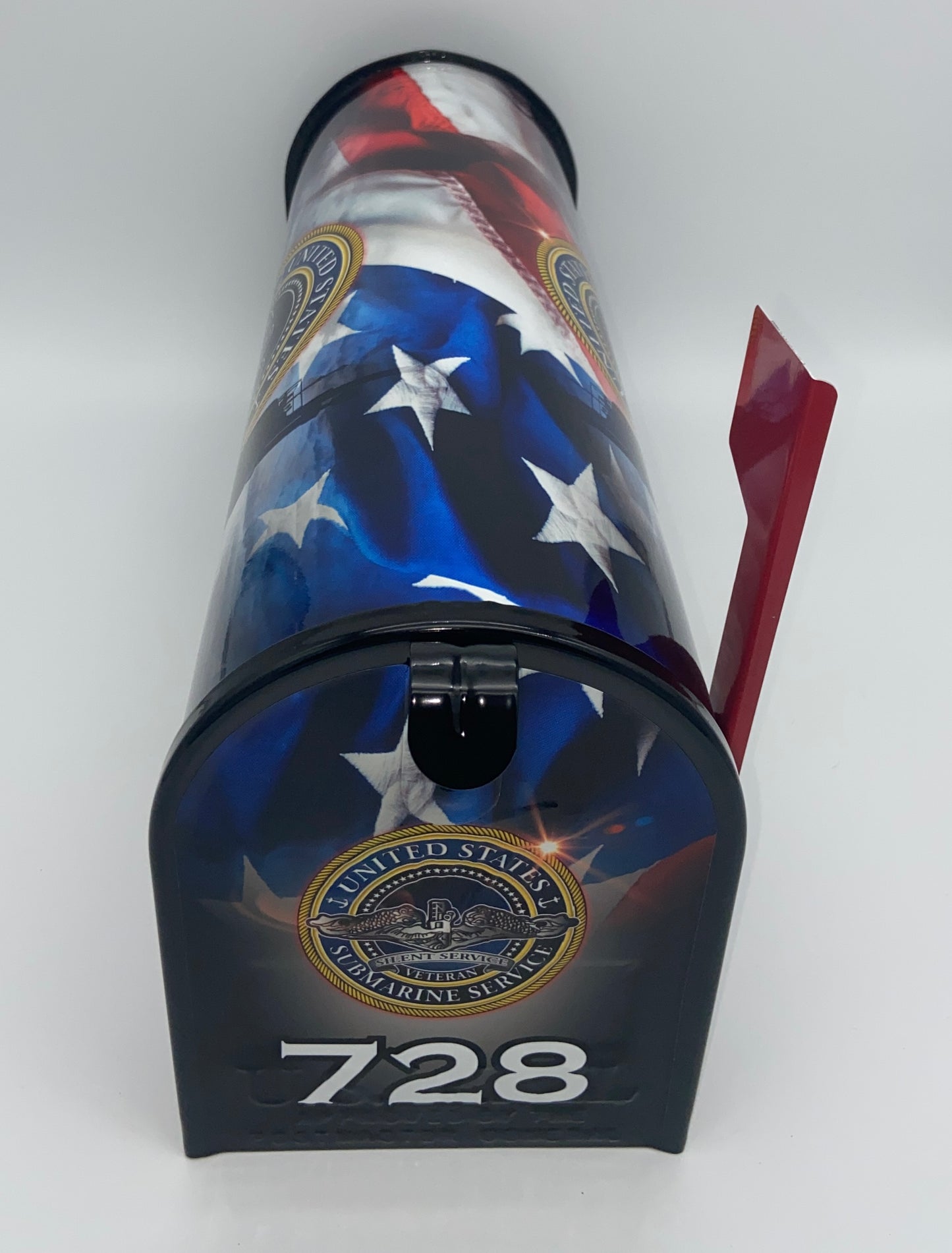 U.S. Navy Submarine Custom Mailbox, Christmas Gift for Dad