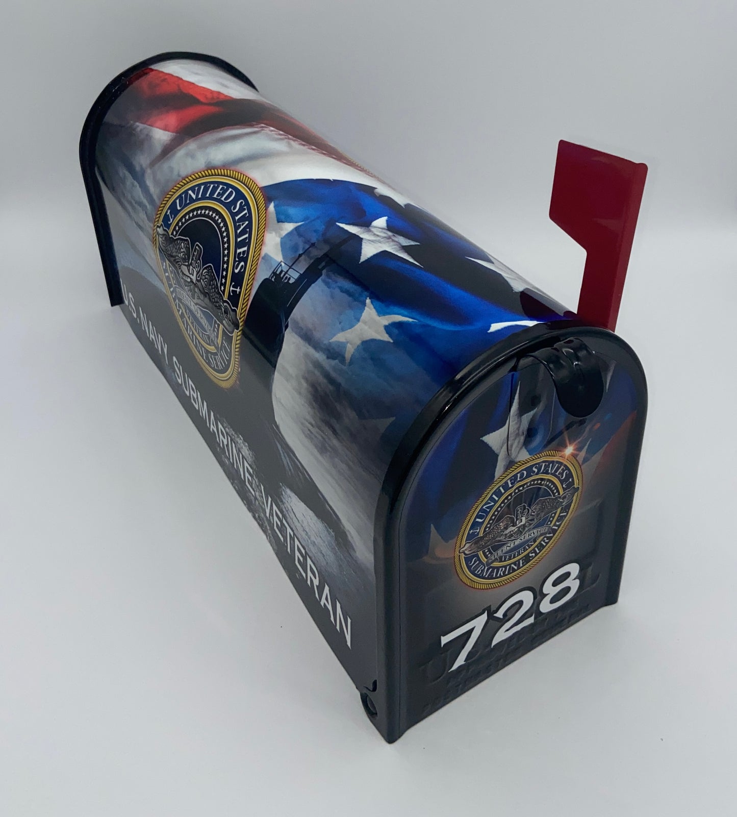 U.S. Navy Submarine Custom Mailbox, Christmas Gift for Dad
