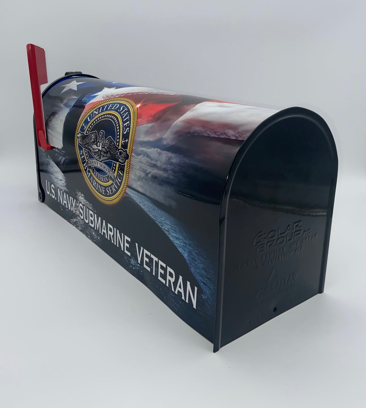 U.S. Navy Submarine Custom Mailbox, Christmas Gift for Dad