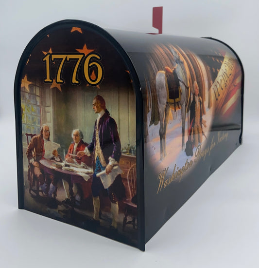We the People Custom mailbox, Patriotic American Gift Idea for 4th of July