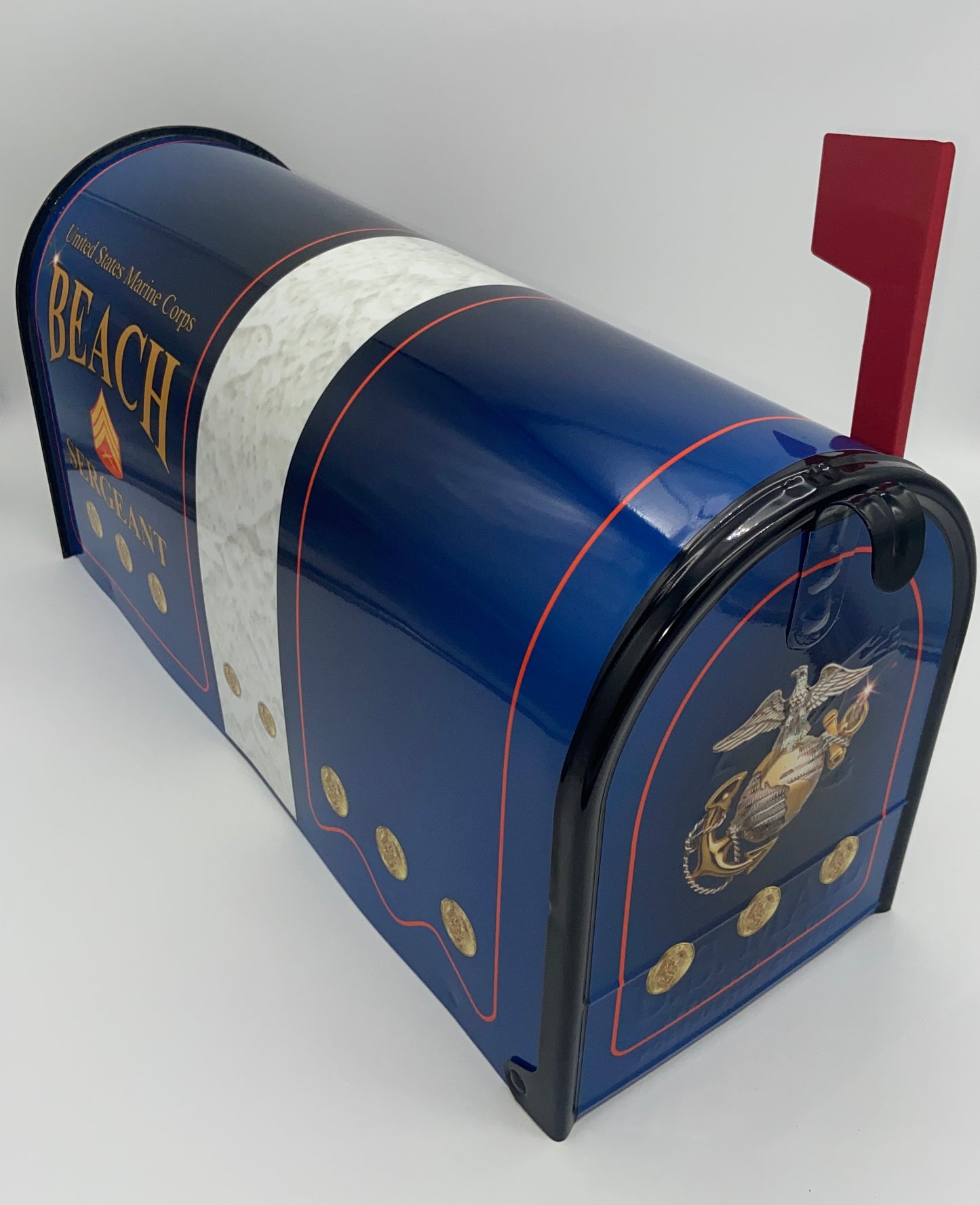 U.S. Marines Custom Mailbox, Patriotic Gift idea for Dad
