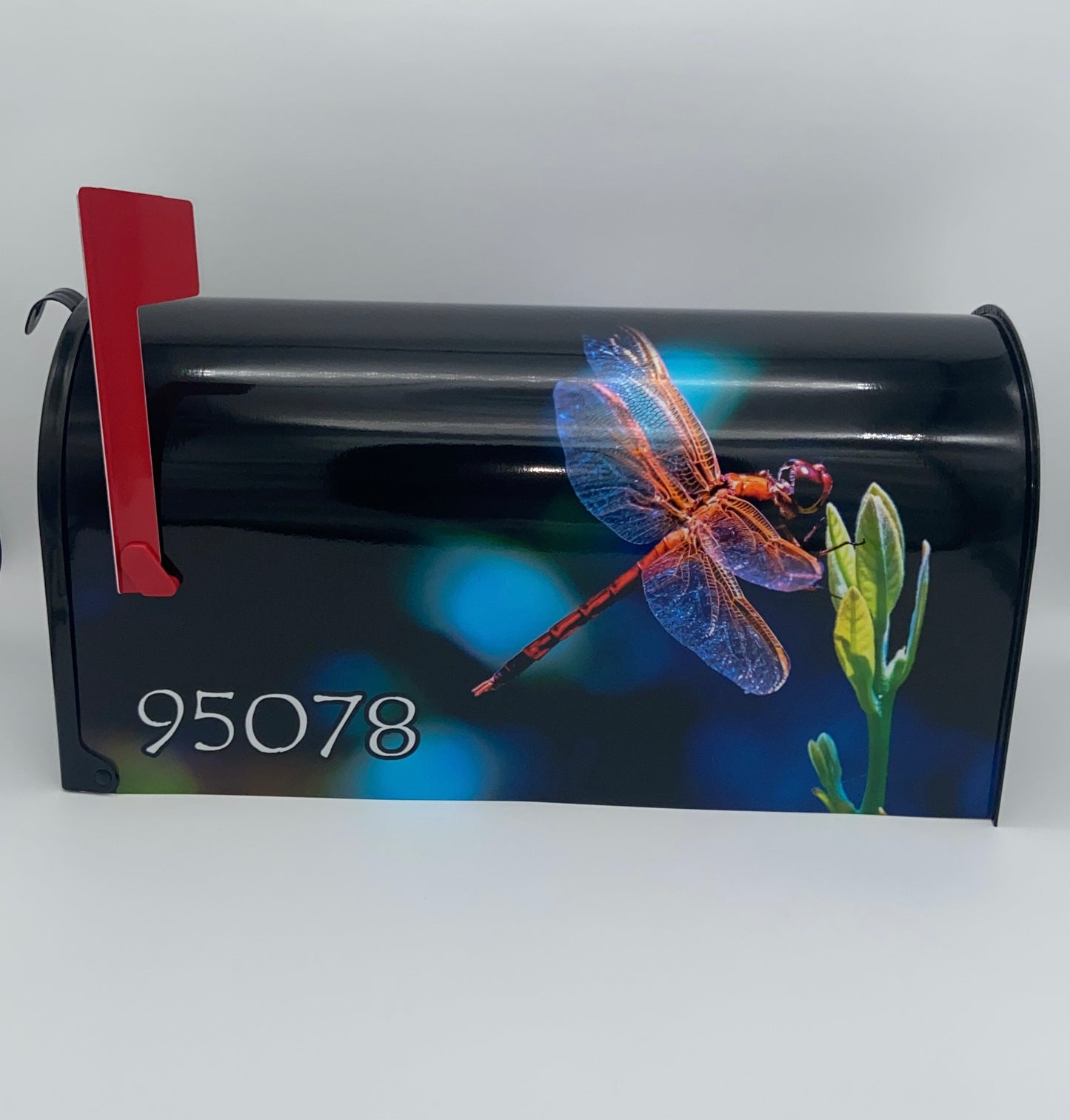Dragonfly Custom Mailbox, Personalized Gift of Nature
