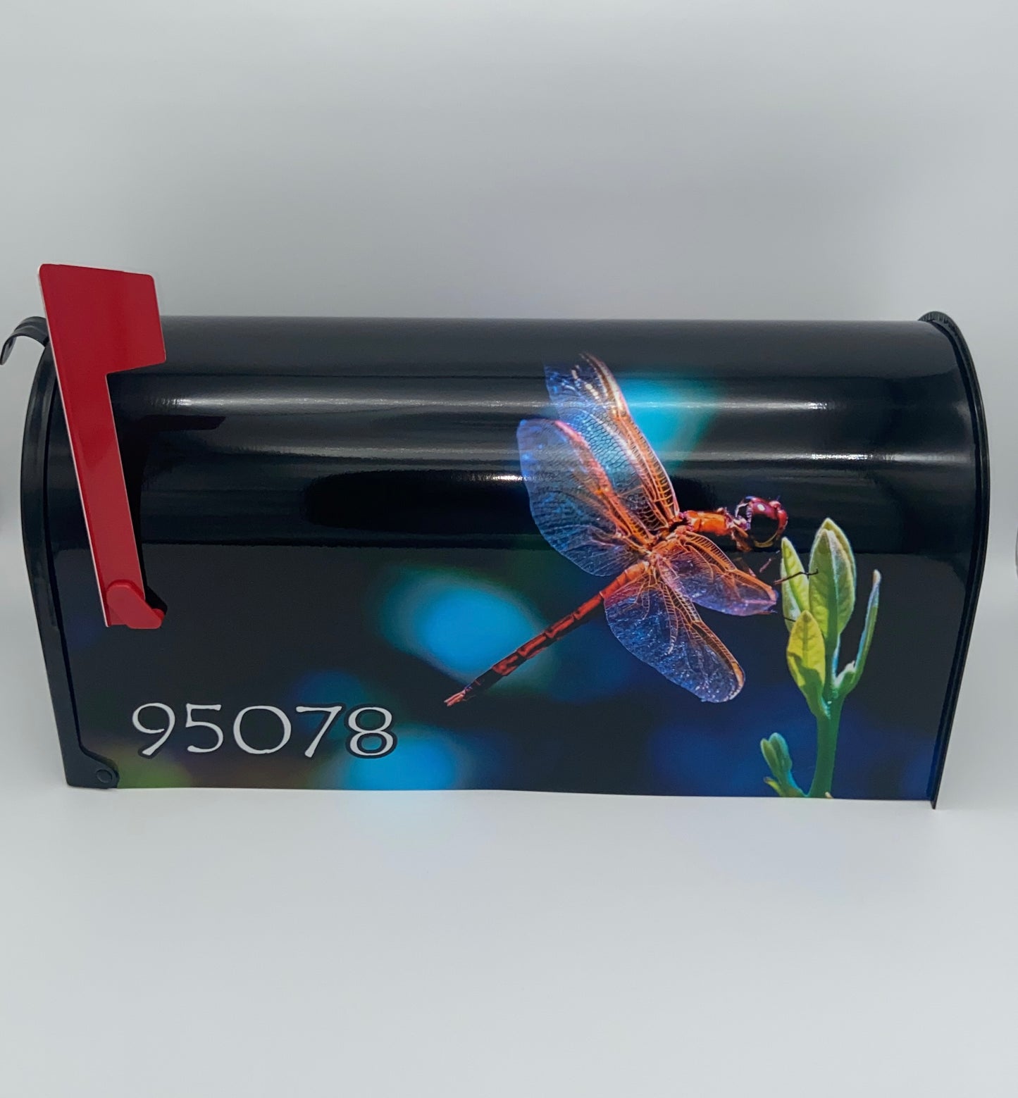 Dragonfly Custom Mailbox, Personalized Gift of Nature