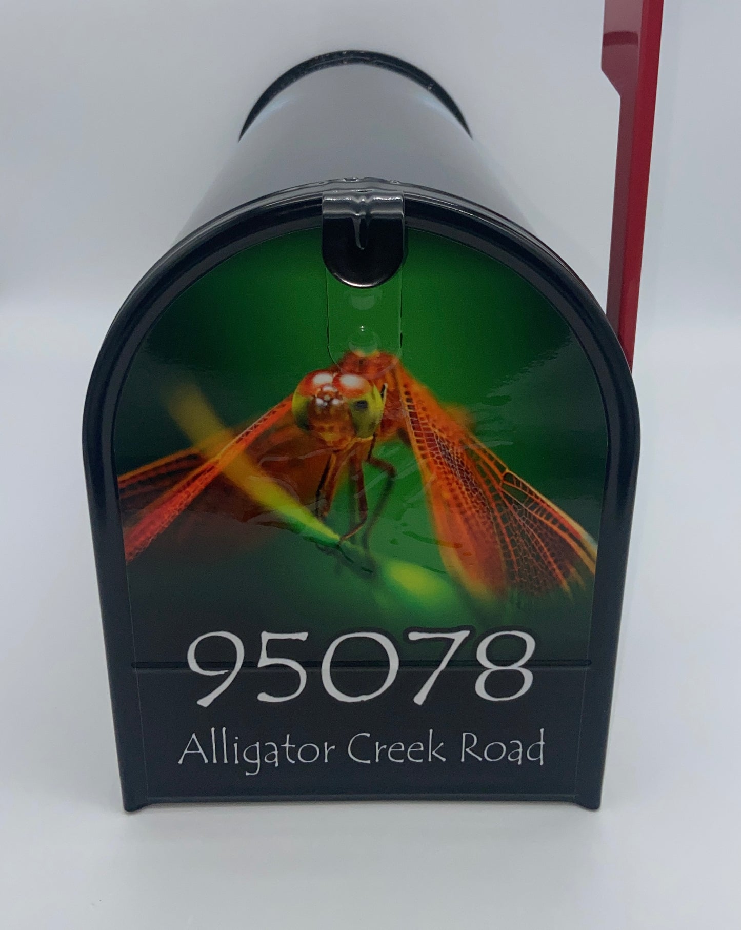 Dragonfly Custom Mailbox, Personalized Gift of Nature