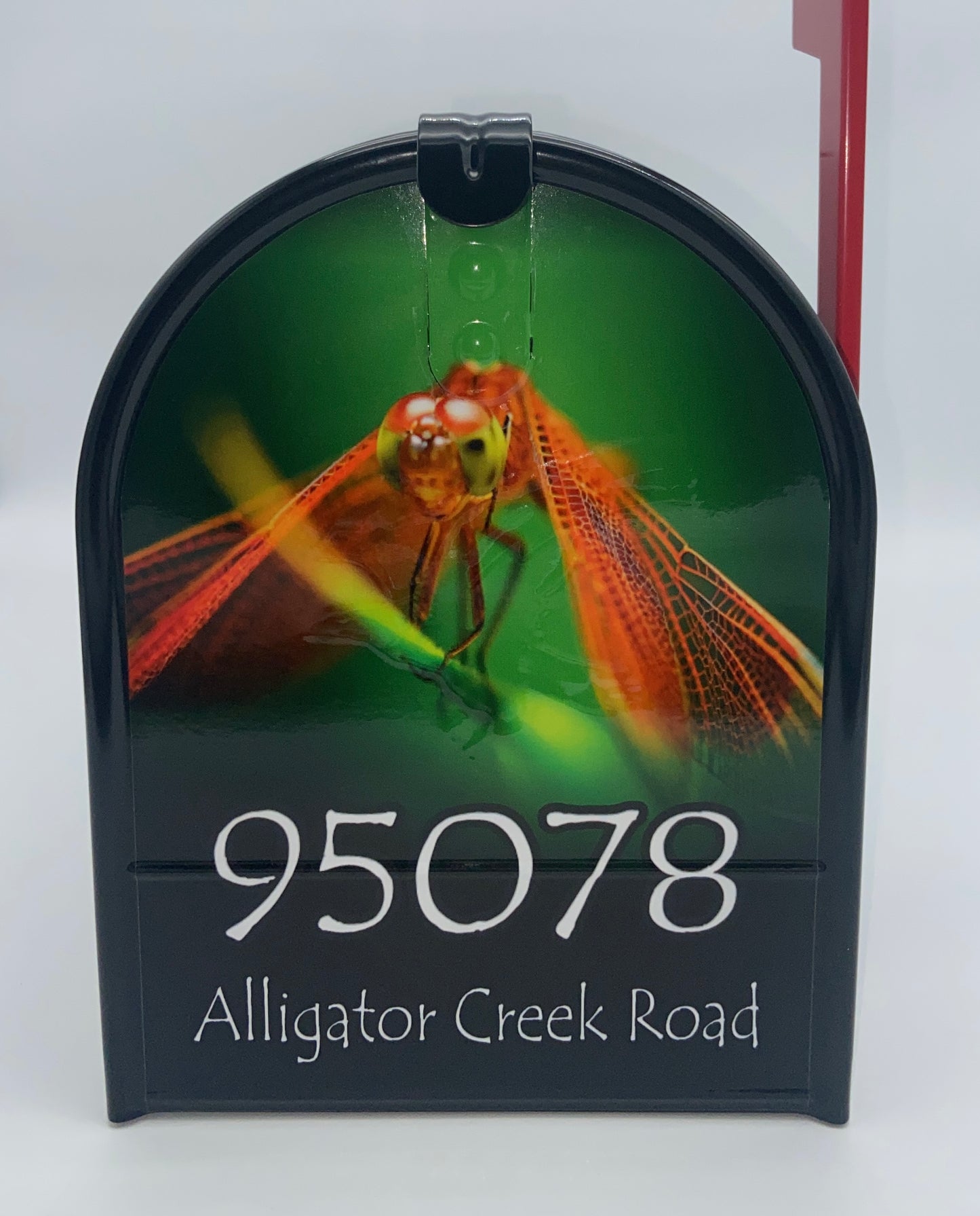 Dragonfly Custom Mailbox, Personalized Gift of Nature
