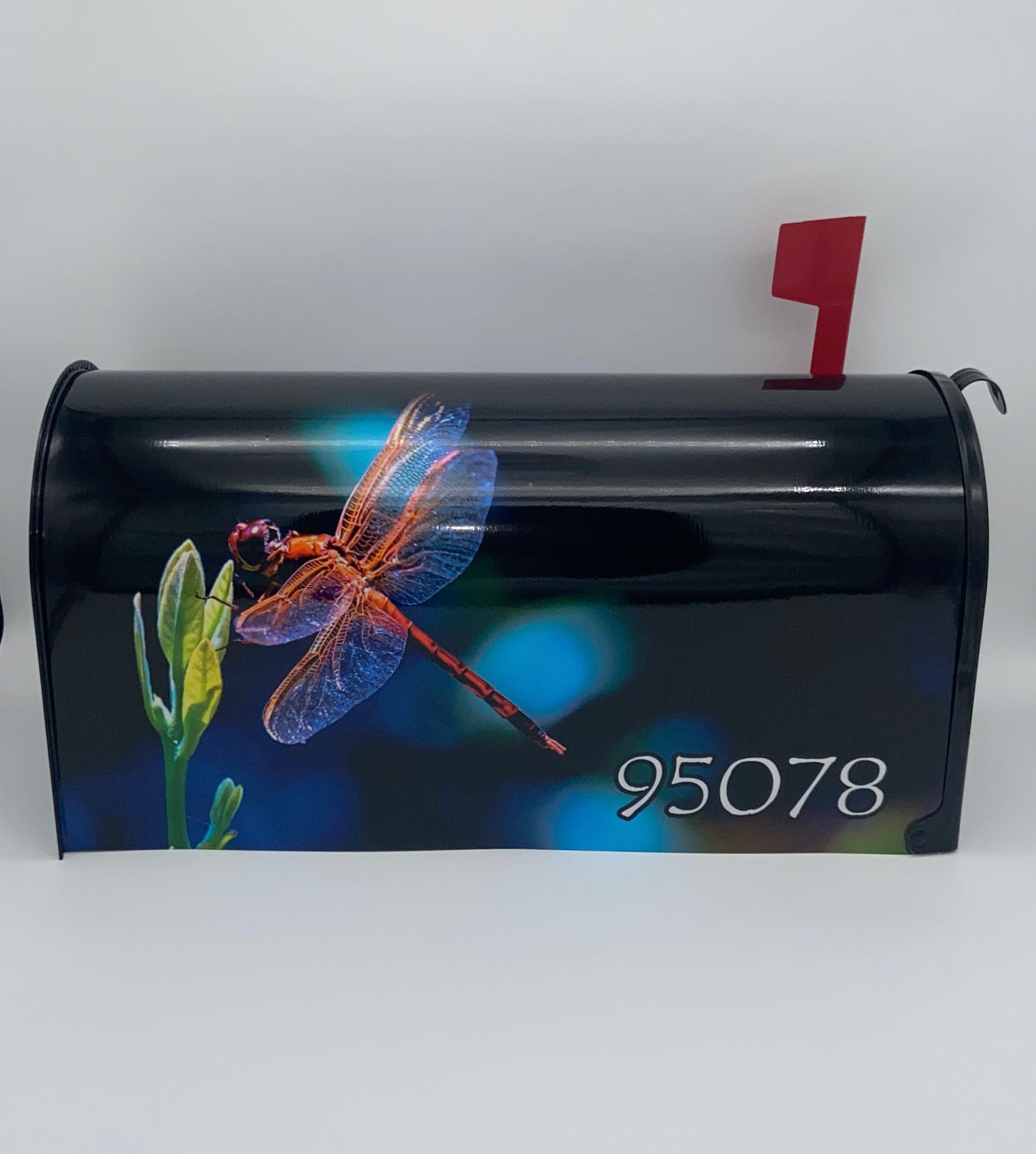 Dragonfly Custom Mailbox, Personalized Gift of Nature