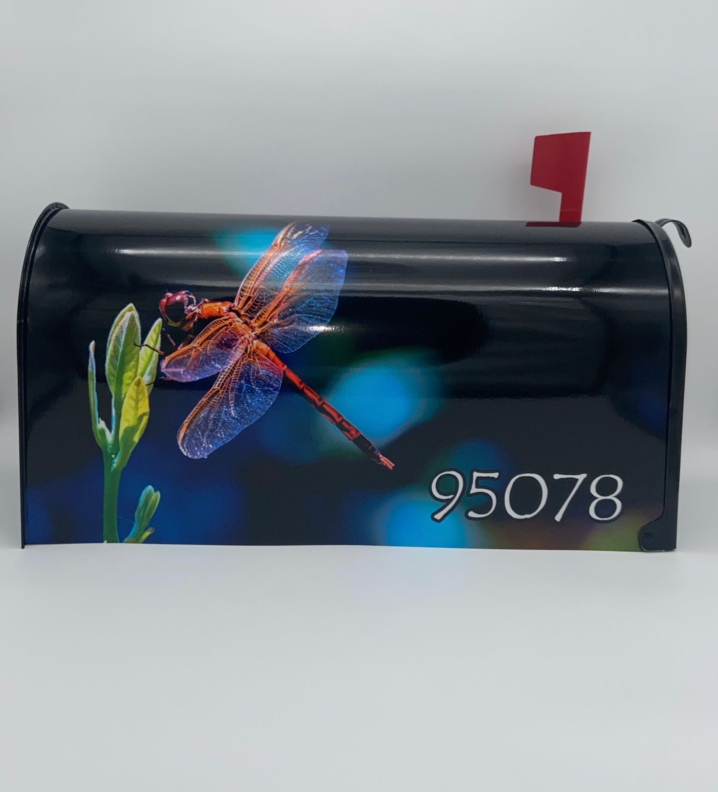 Dragonfly Custom Mailbox, Personalized Gift of Nature