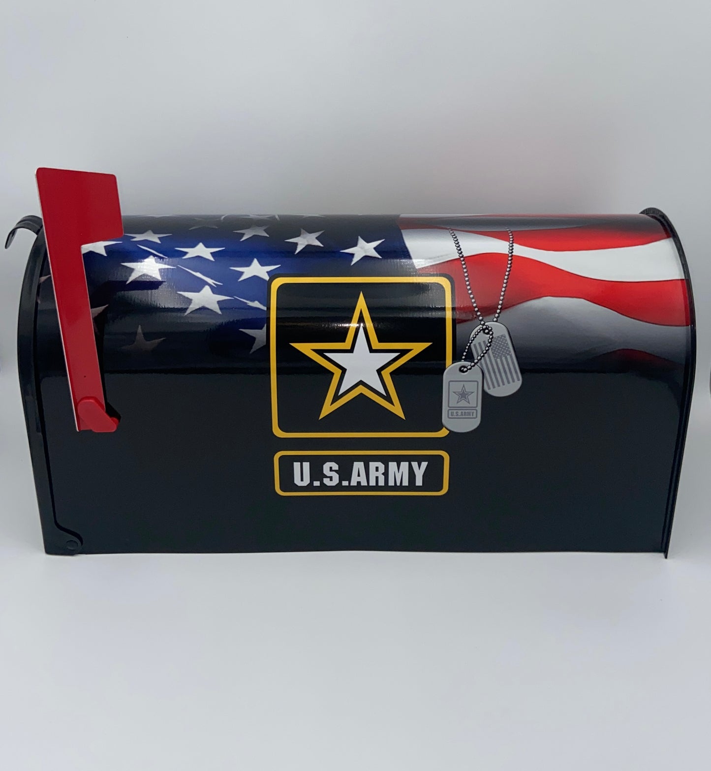 Customized mailbox, Gift for grandparents, Army Gift
