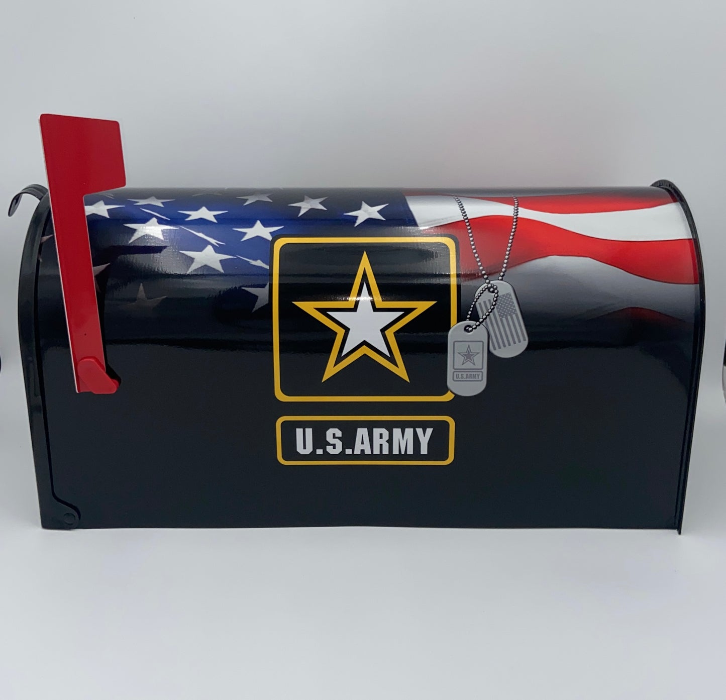 Customized mailbox, Gift for grandparents, Army Gift