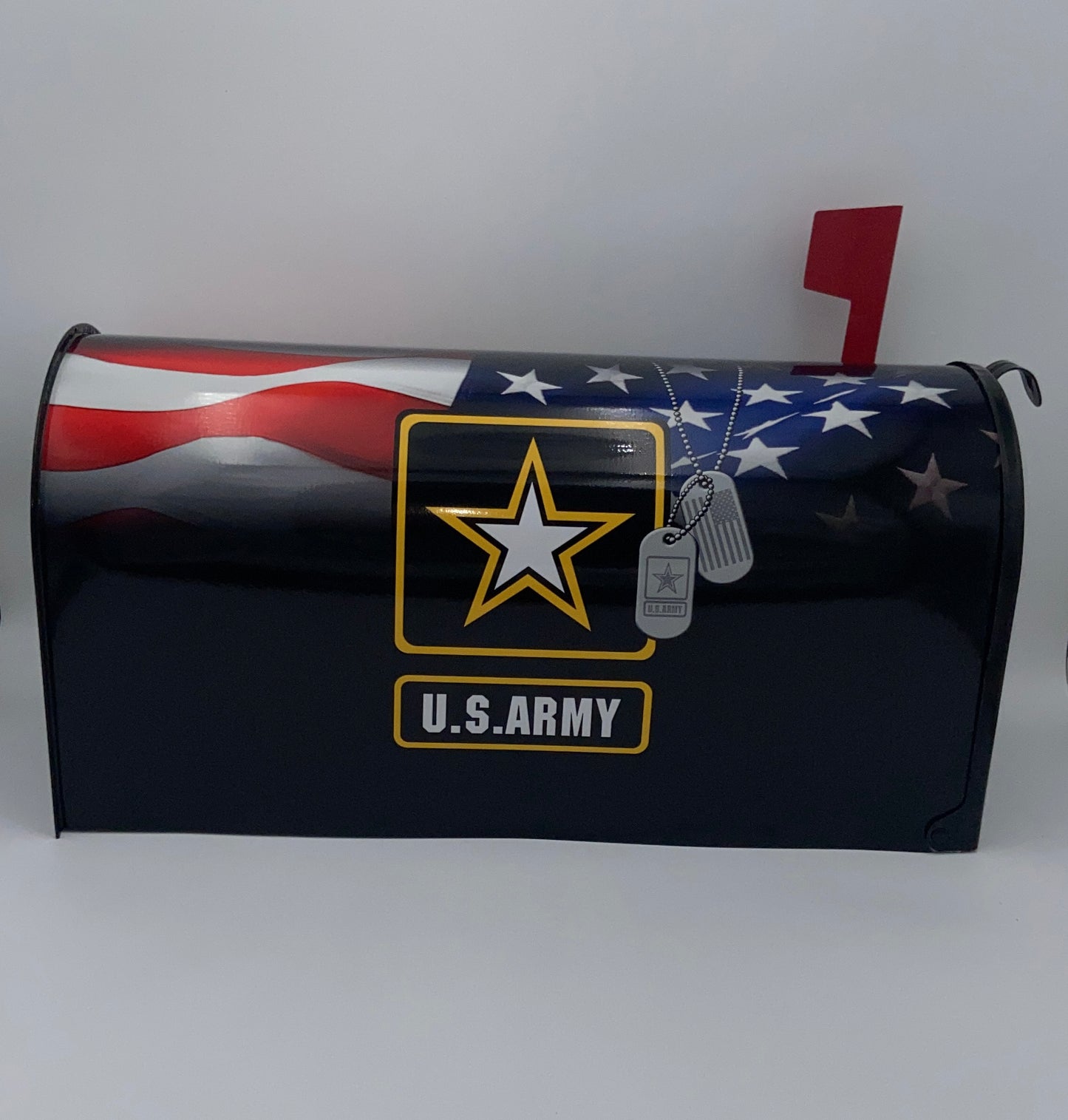 Customized mailbox, Gift for grandparents, Army Gift