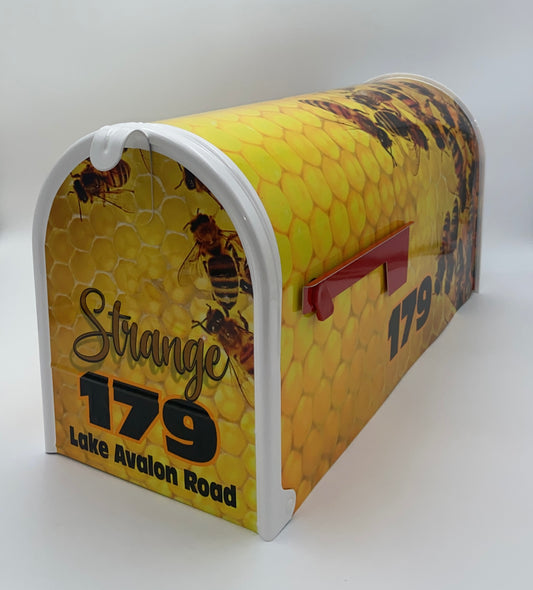 Honey Bees Custom Mailbox gift, Gift for Father’s Day