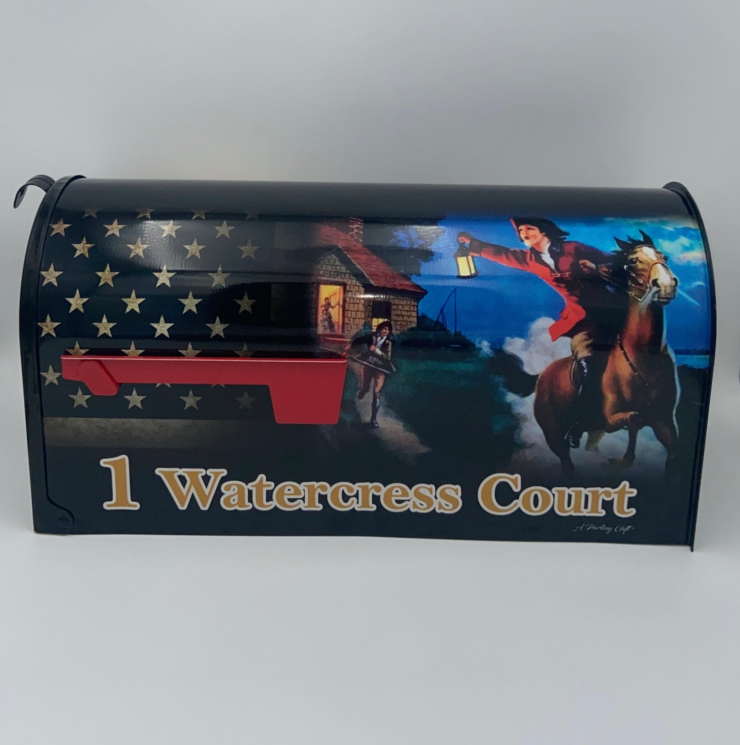 We the People Custom mailbox, Patriotic American Gift Idea for 4th of July