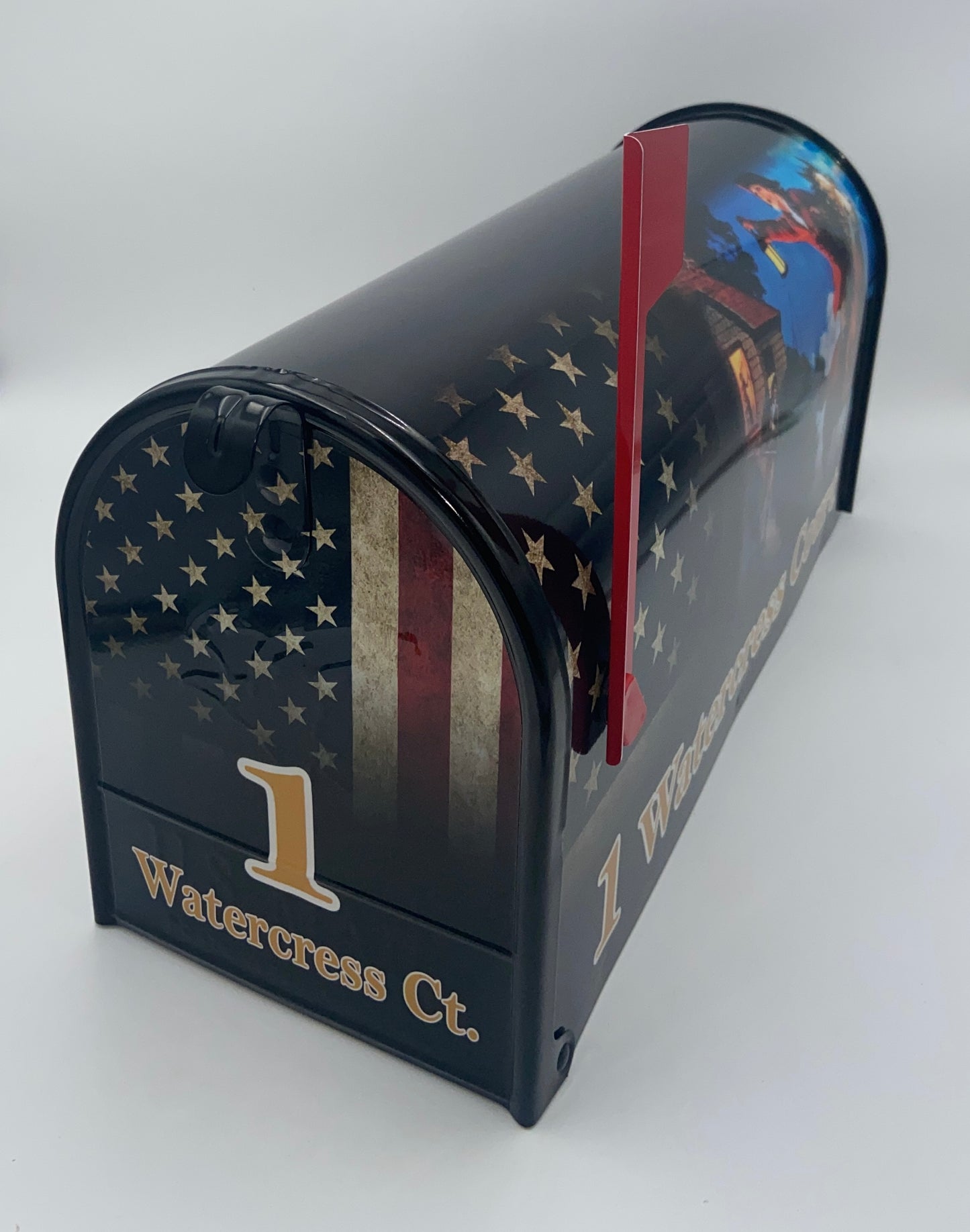 We the People Custom mailbox, Patriotic American Gift Idea for 4th of July