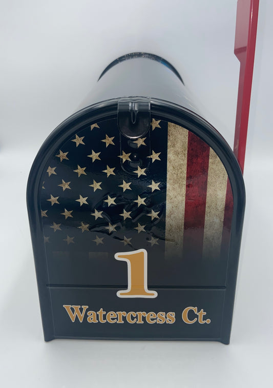 We the People Custom mailbox, Patriotic American Gift Idea for 4th of July