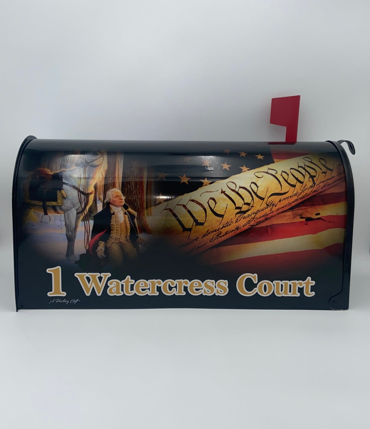 We the People Custom mailbox, Patriotic American Gift Idea for 4th of July