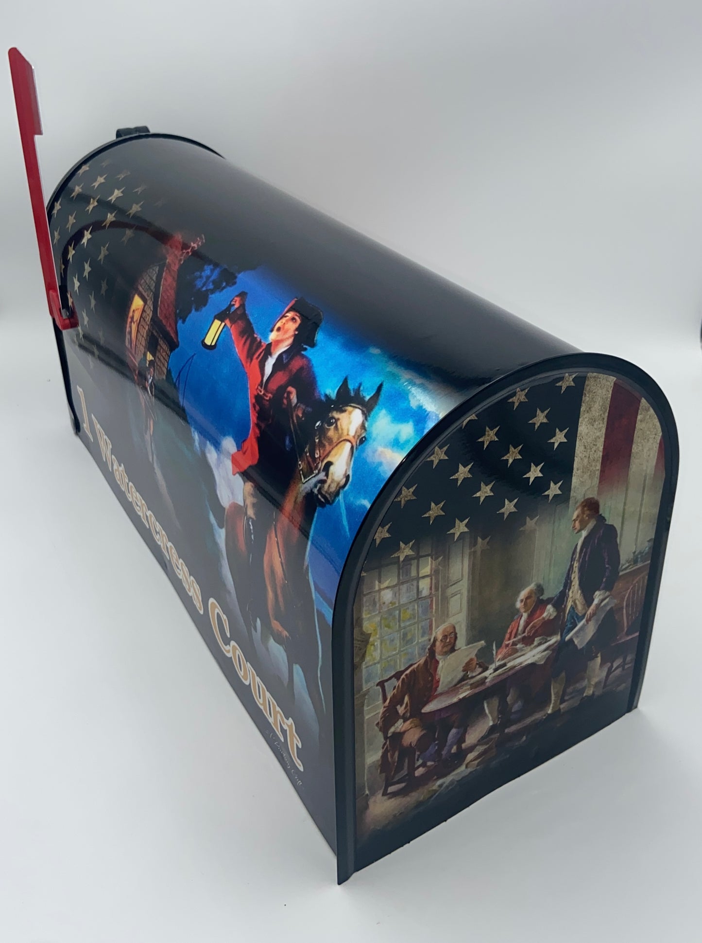 We the People Custom mailbox, Patriotic American Gift Idea for 4th of July