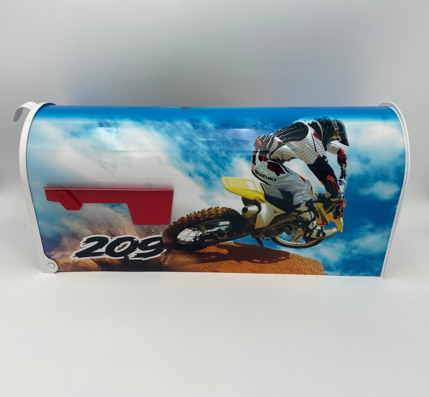 Custom Dirt Bike mailbox, Action Packed Gift