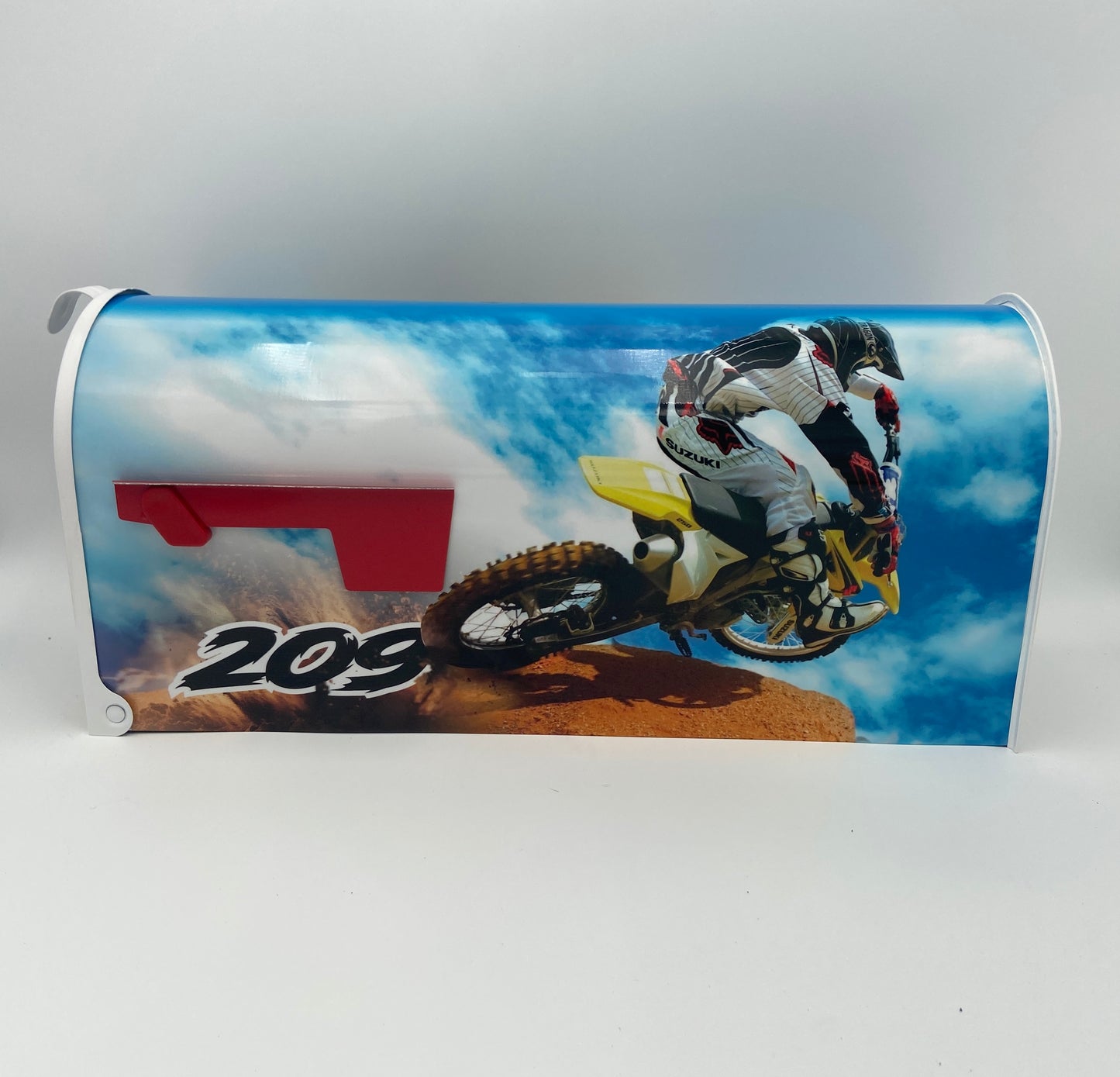 Custom Dirt Bike mailbox, Action Packed Gift