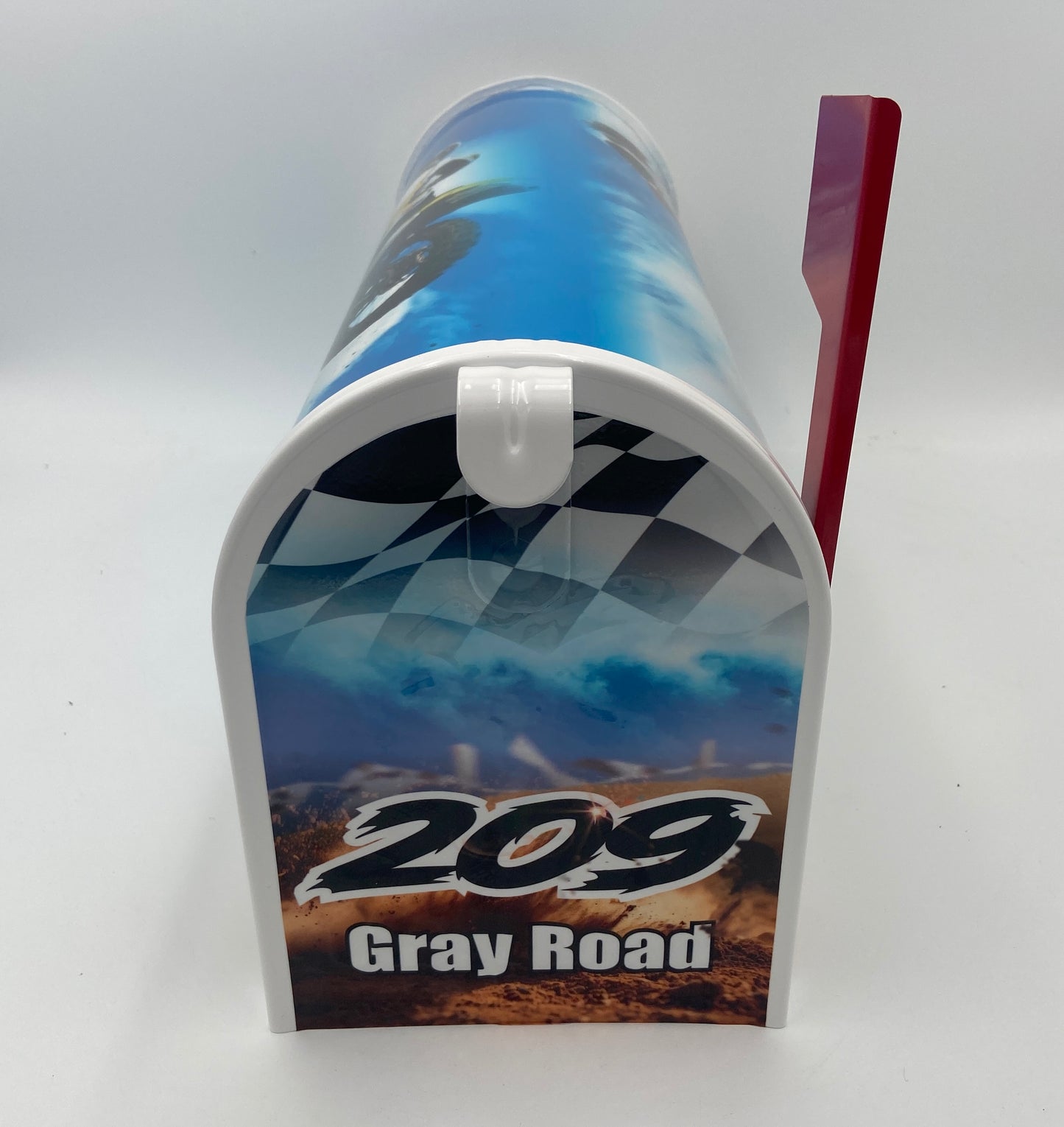 Custom Dirt Bike mailbox, Action Packed Gift