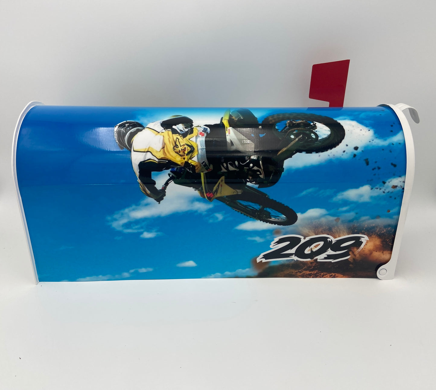 Custom Dirt Bike mailbox, Action Packed Gift