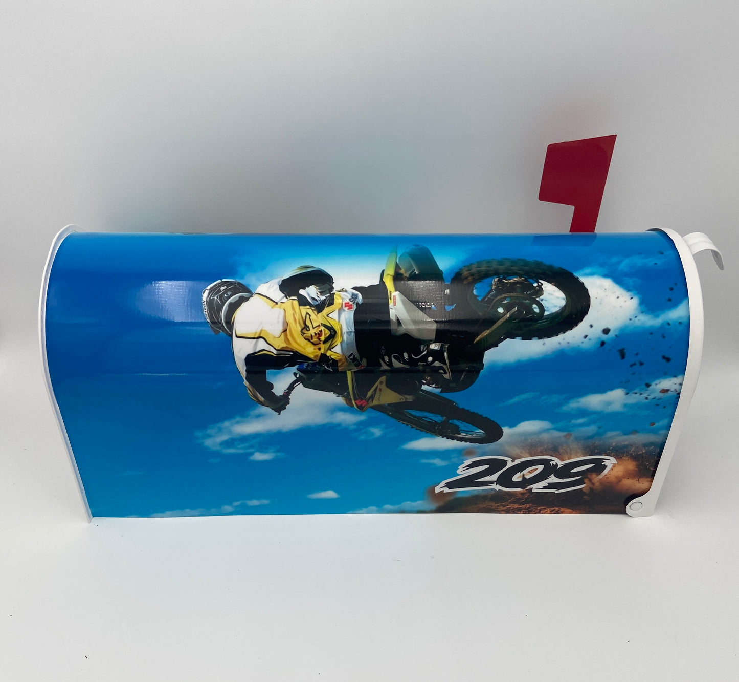 Custom Dirt Bike mailbox, Action Packed Gift
