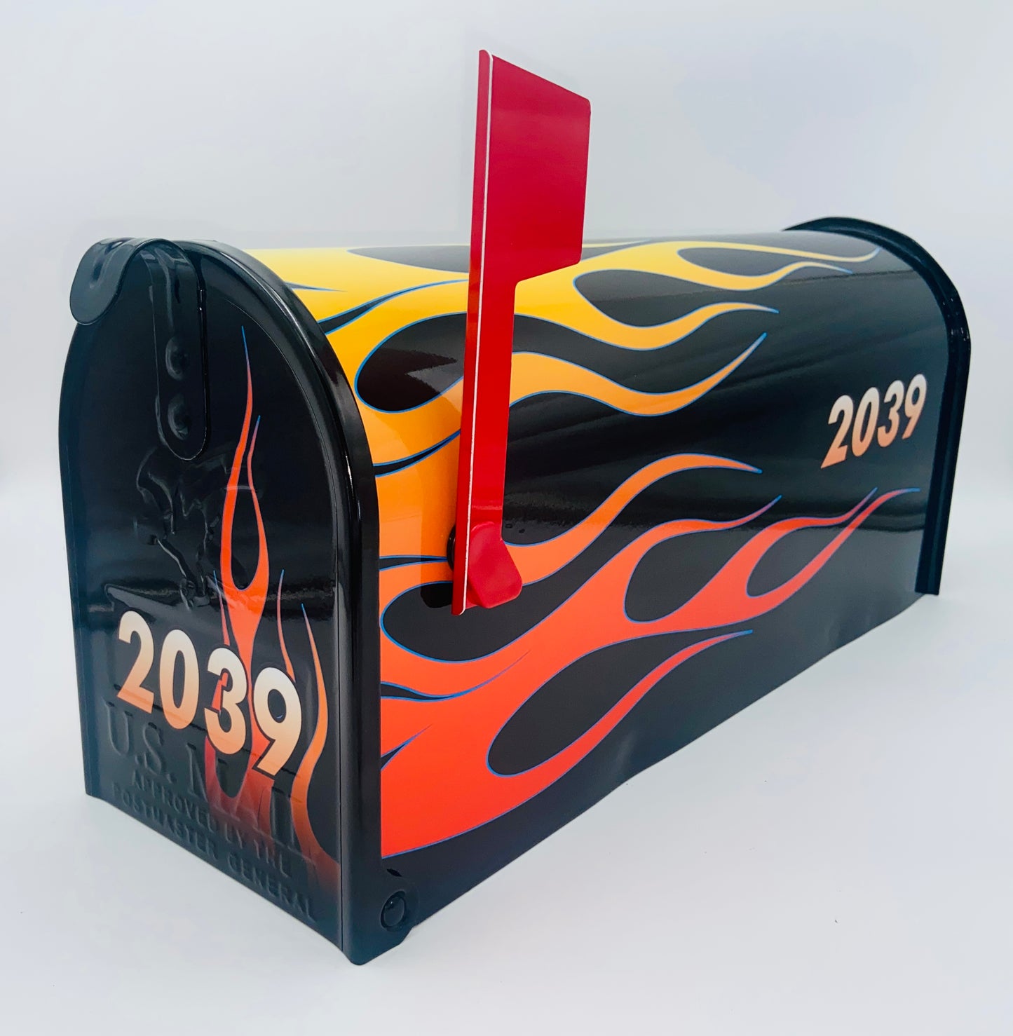 Pinstriping Hotrod Custom Mailbox Gift for Dad