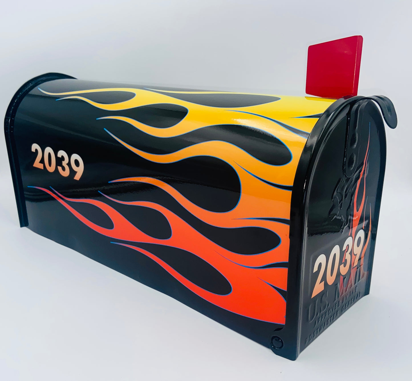 Pinstriping Hotrod Custom Mailbox Gift for Dad