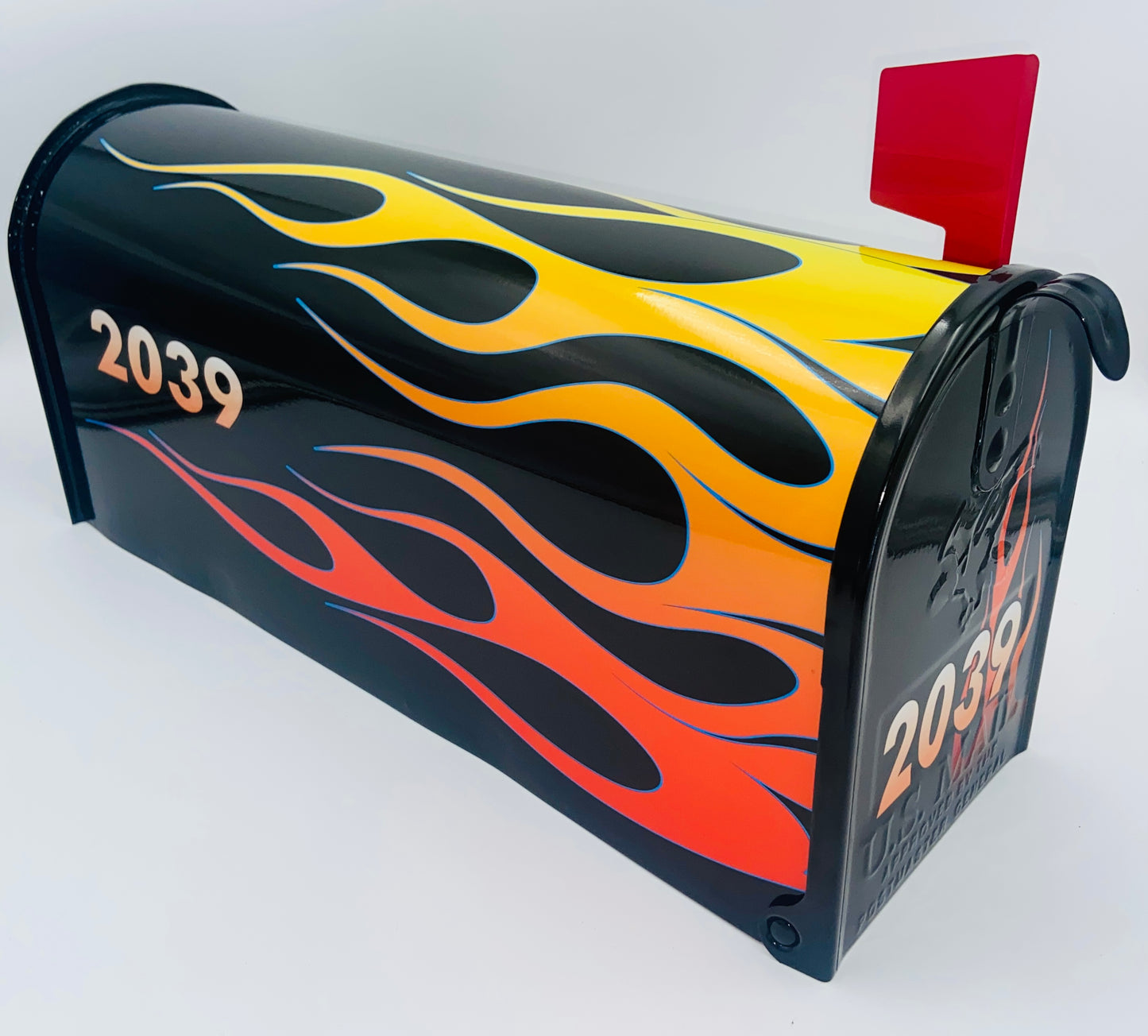 Pinstriping Hotrod Custom Mailbox Gift for Dad