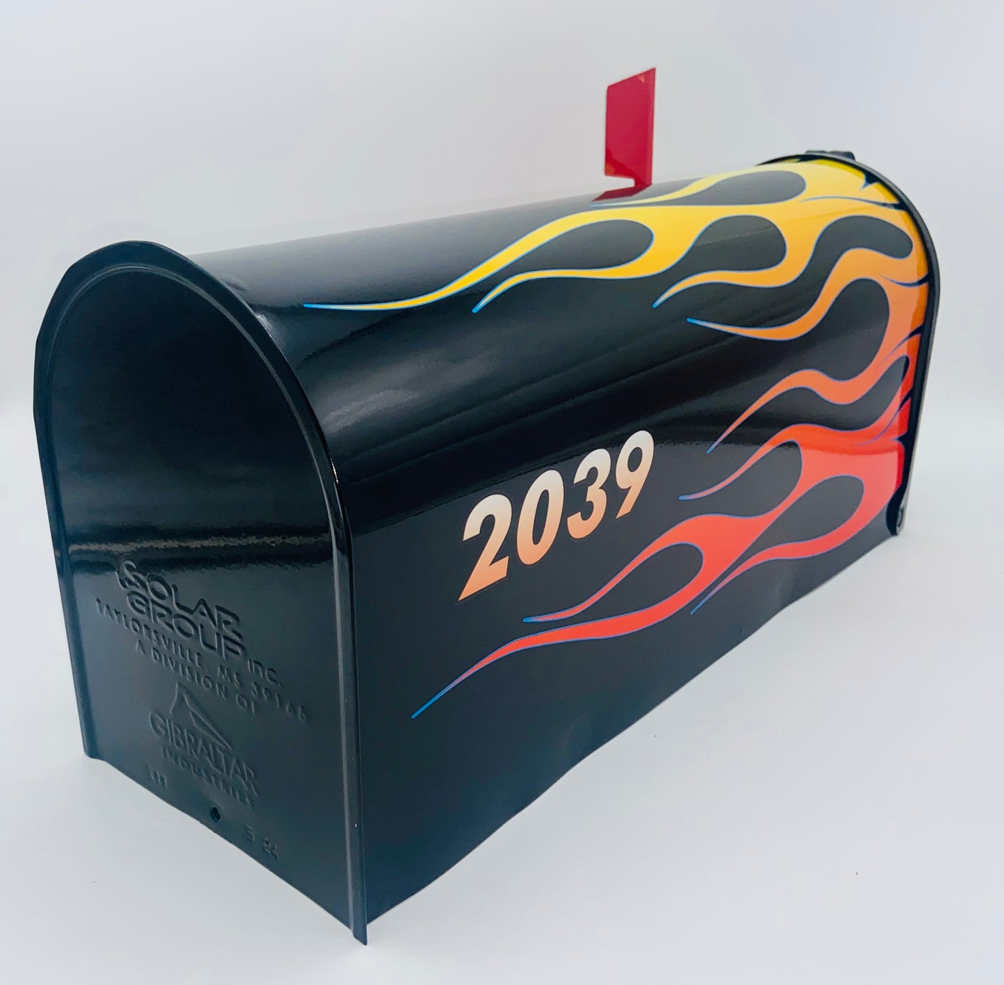 Pinstriping Hotrod Custom Mailbox Gift for Dad